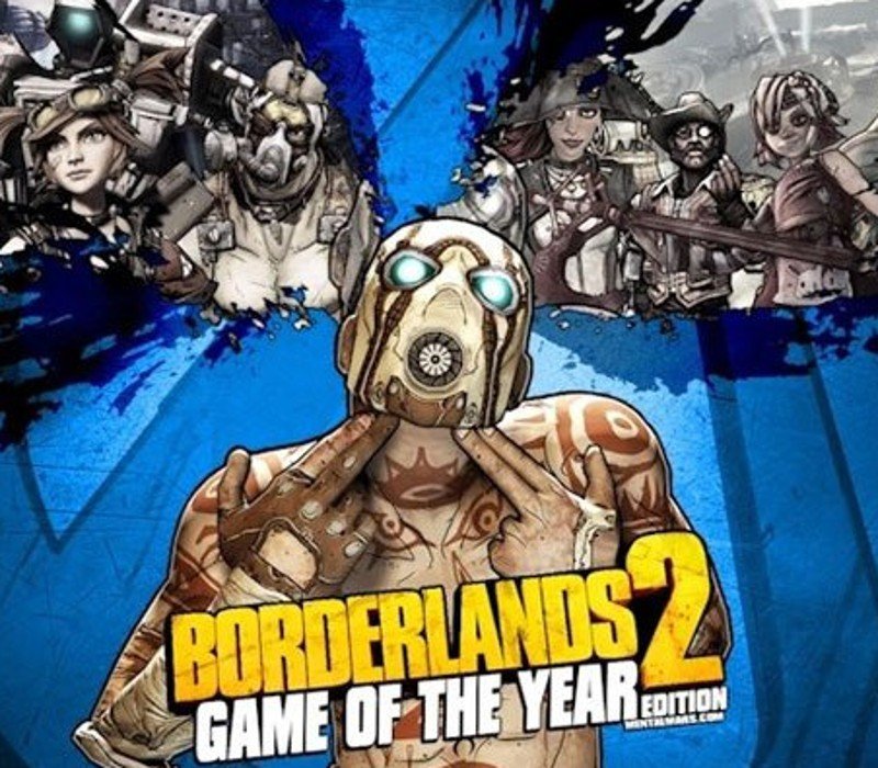 Borderlands 2 Game of the Year Edition Steam PC cover