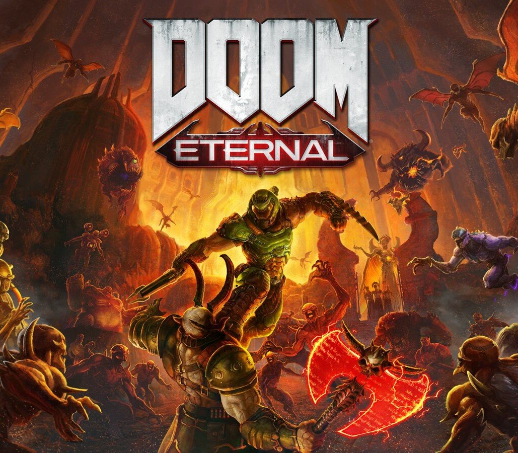 DOOM Eternal Steam PC game cover
